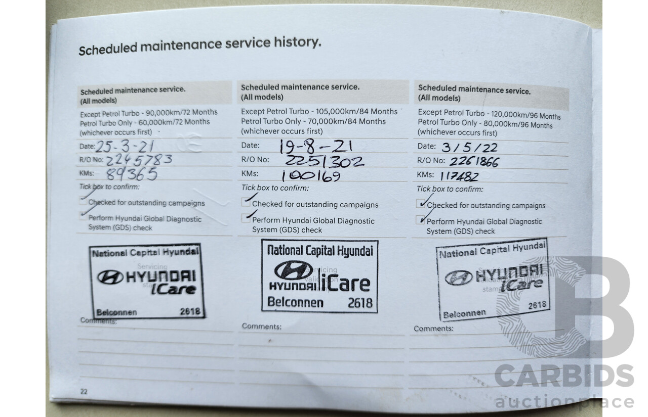 5/2018 Hyundai Kona Active (fwd) OS MY18 4d Wagon White 2.0L