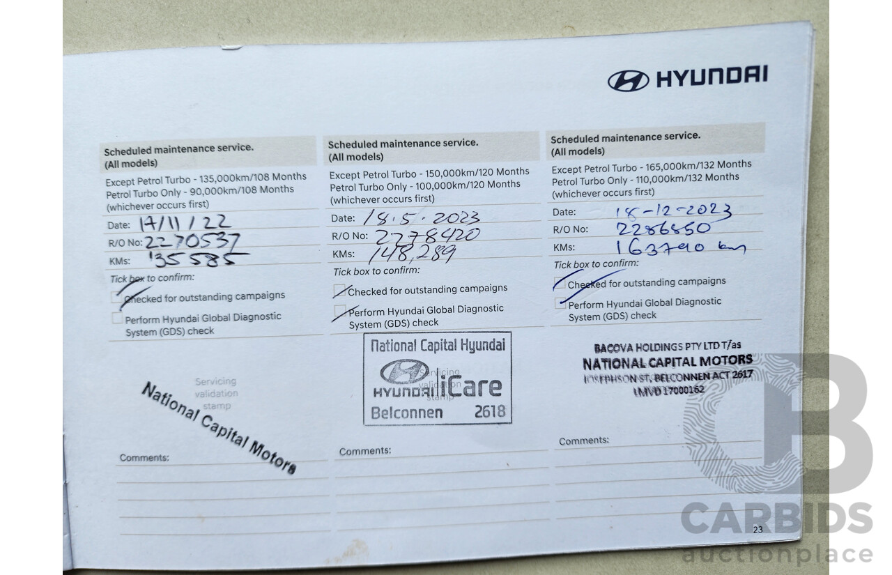 5/2018 Hyundai Kona Active (fwd) OS MY18 4d Wagon White 2.0L