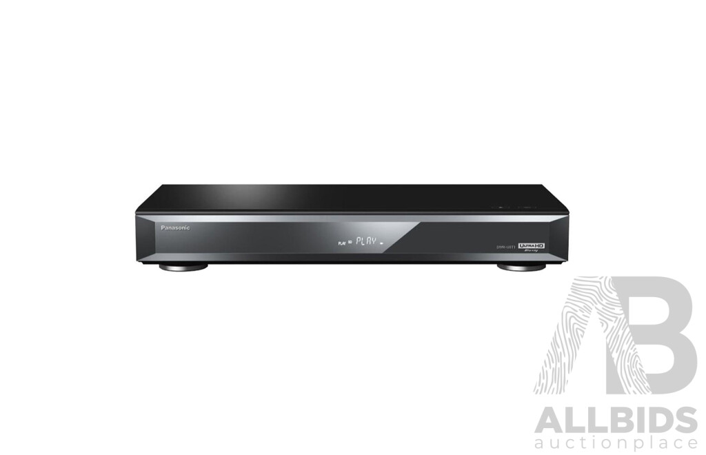 Panasonic DMRUBT1GLK 4K UHD Blu-Ray Player and Full HD Recorder