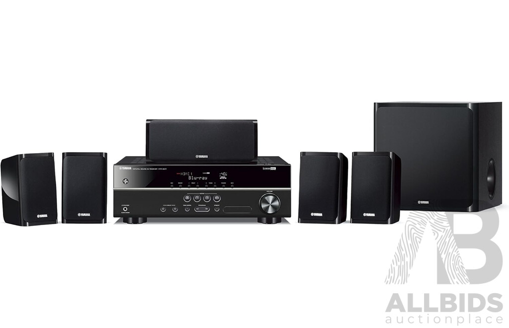 YAMAHA YHT1840B 5.1 Channel Home Theatre System - Black