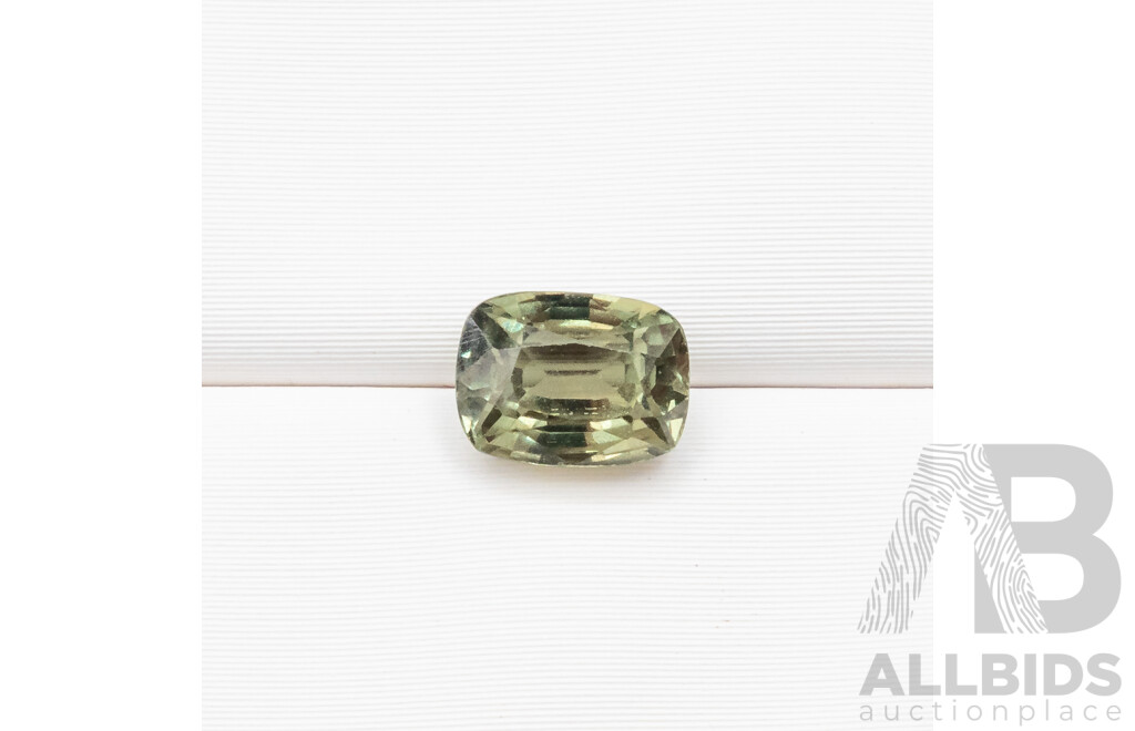 Alexandrite, Natural Elongated Cushion Cut Gemstone, 1.05ct