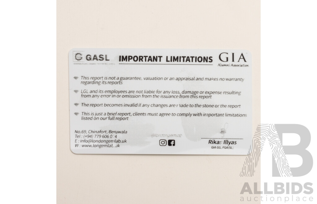 1.6ct Peach Sapphire