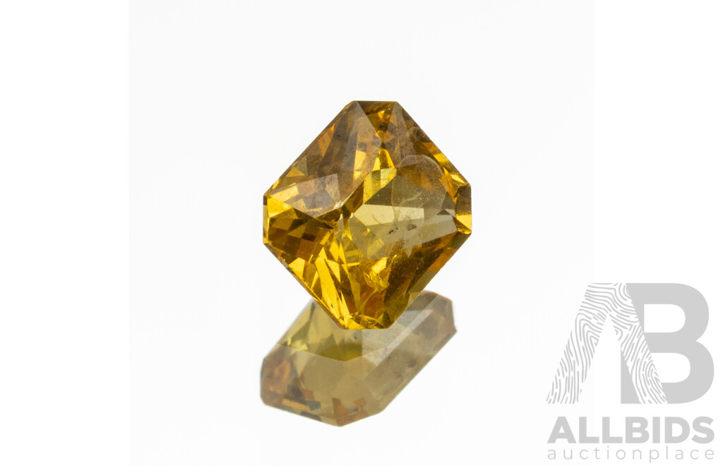 1.14ct Yellow Sapphire