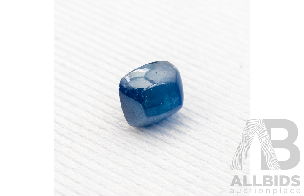 1.7ct Sugar Loaf Cut Blue Sapphire