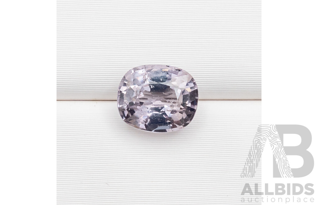 1.2ct Cushion Cut Grey Spinel