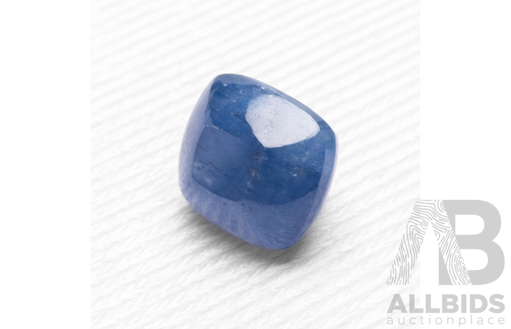 4.20ct Sugar Loaf Blue Sapphire