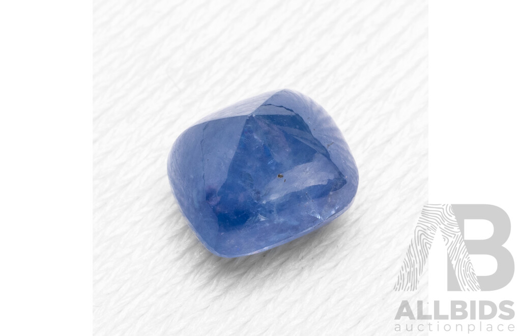 4.20ct Sugar Loaf Blue Sapphire