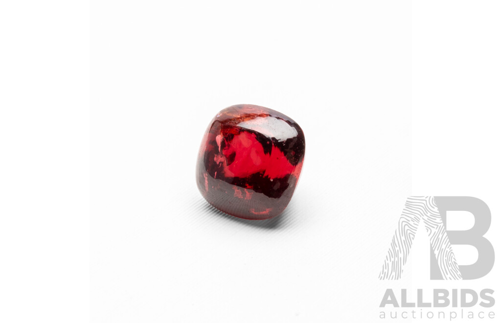 1.00ct Cushion Cut Pigeon Blood Red Sugar Loaf Spinel