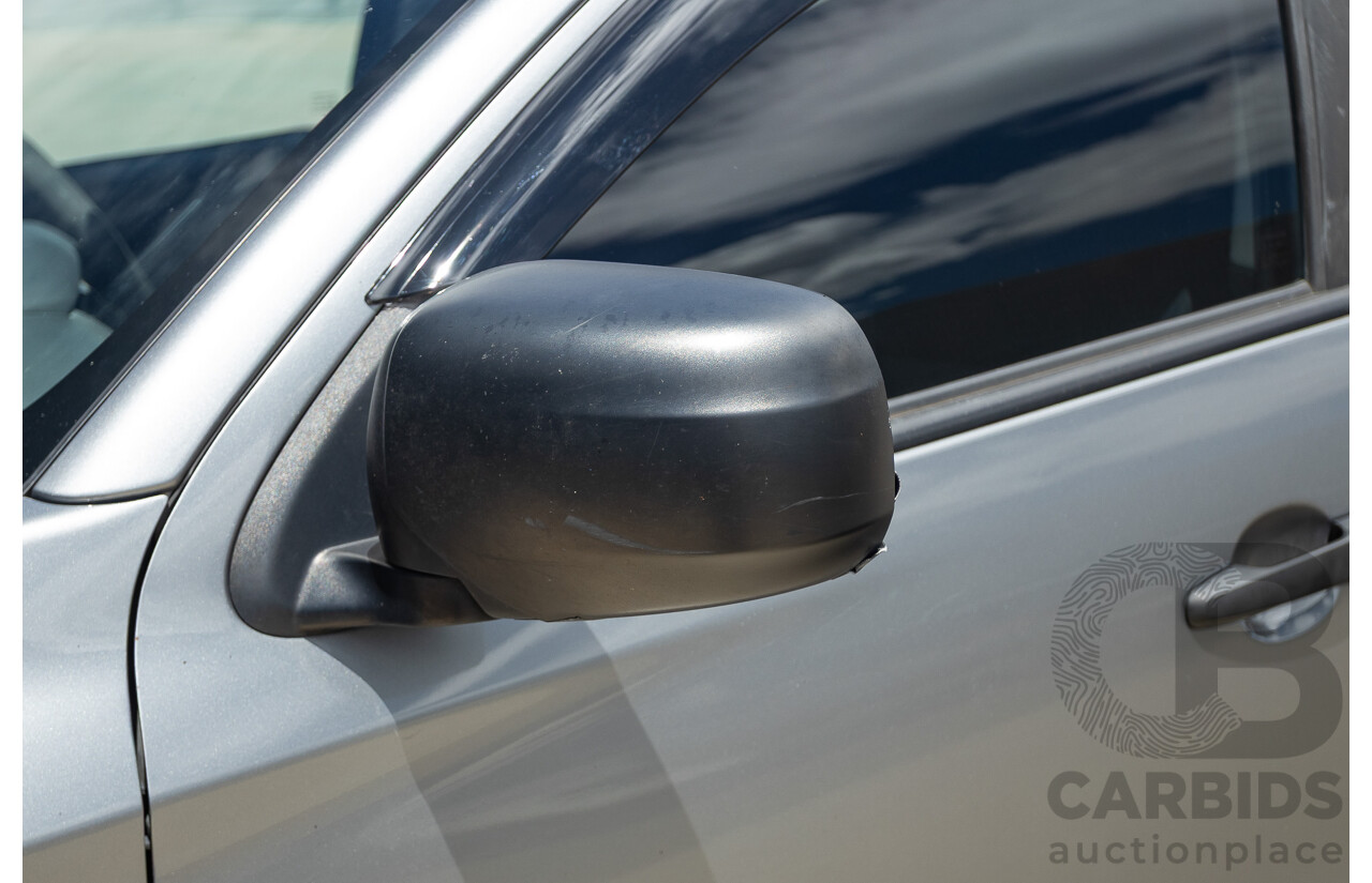 04/2018 Mitsubishi Triton GLX Plus (4x4) MQ MY18 Dual Cab Utility Grey Turbo 2.4L