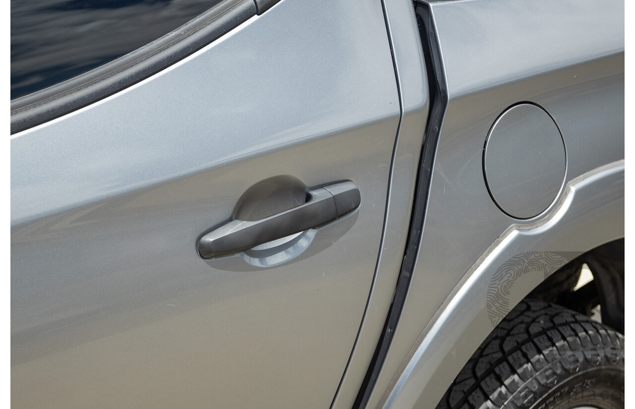 04/2018 Mitsubishi Triton GLX Plus (4x4) MQ MY18 Dual Cab Utility Grey Turbo 2.4L