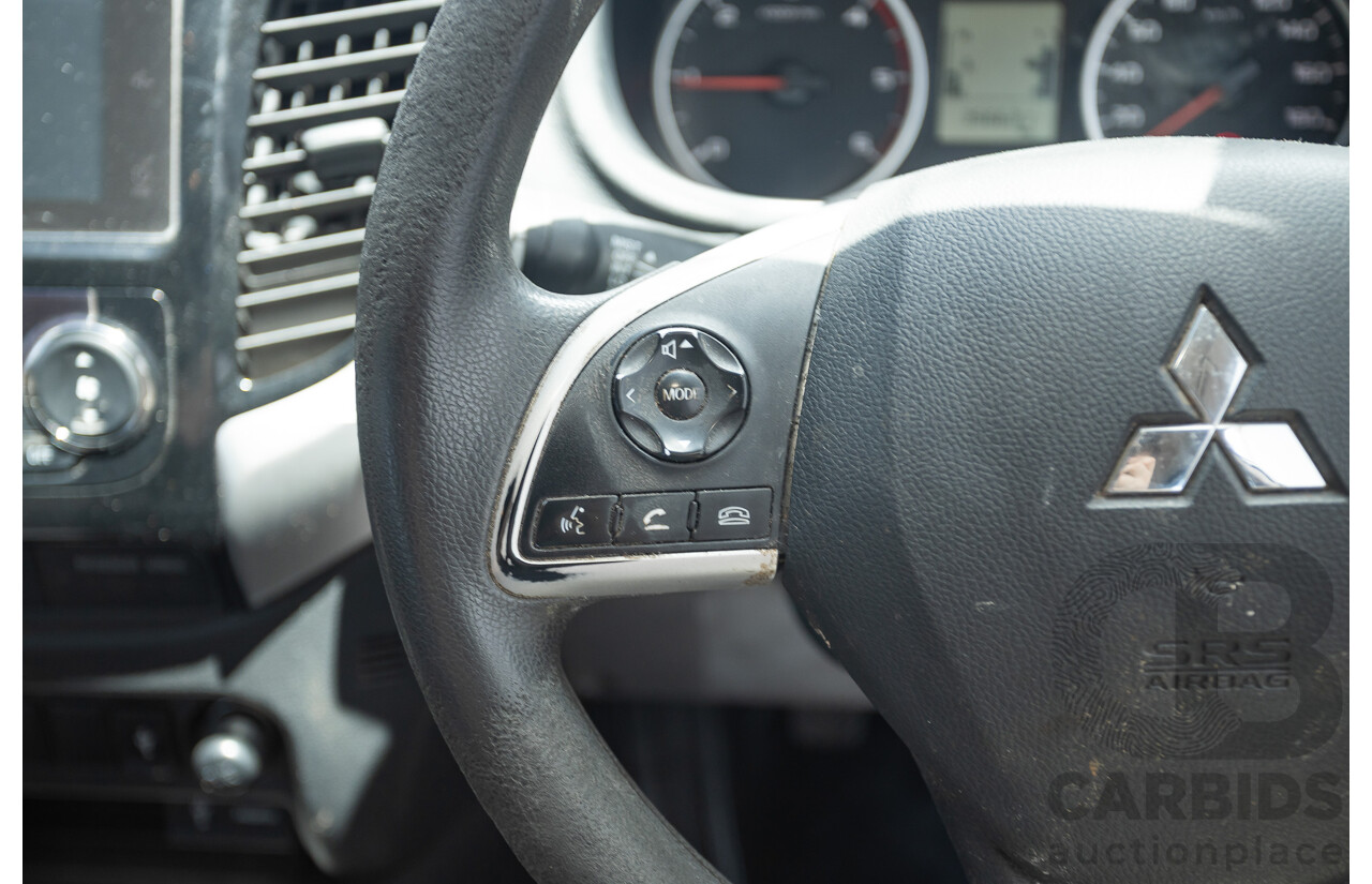 04/2018 Mitsubishi Triton GLX Plus (4x4) MQ MY18 Dual Cab Utility Grey Turbo 2.4L