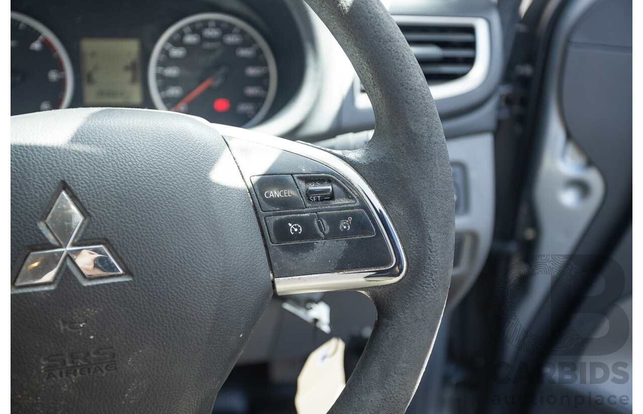 04/2018 Mitsubishi Triton GLX Plus (4x4) MQ MY18 Dual Cab Utility Grey Turbo 2.4L