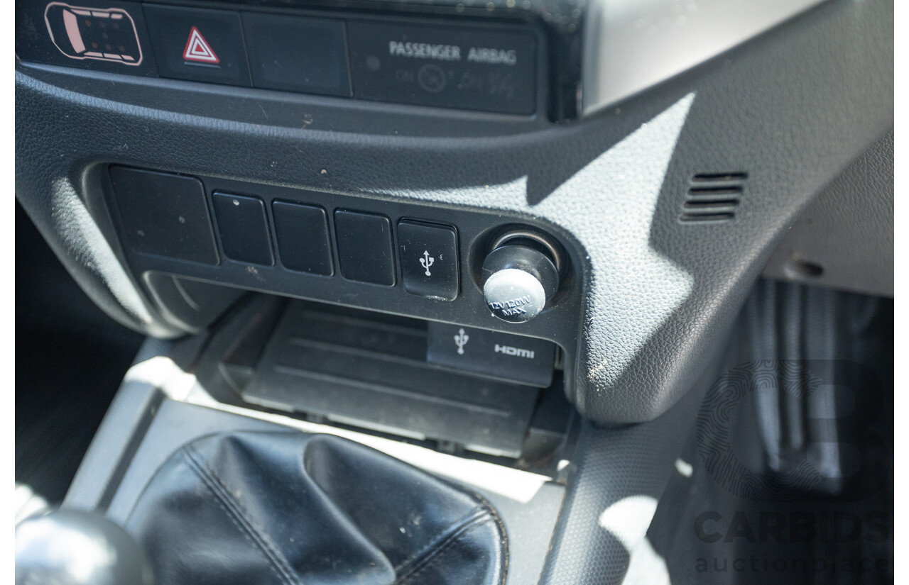 04/2018 Mitsubishi Triton GLX Plus (4x4) MQ MY18 Dual Cab Utility Grey Turbo 2.4L