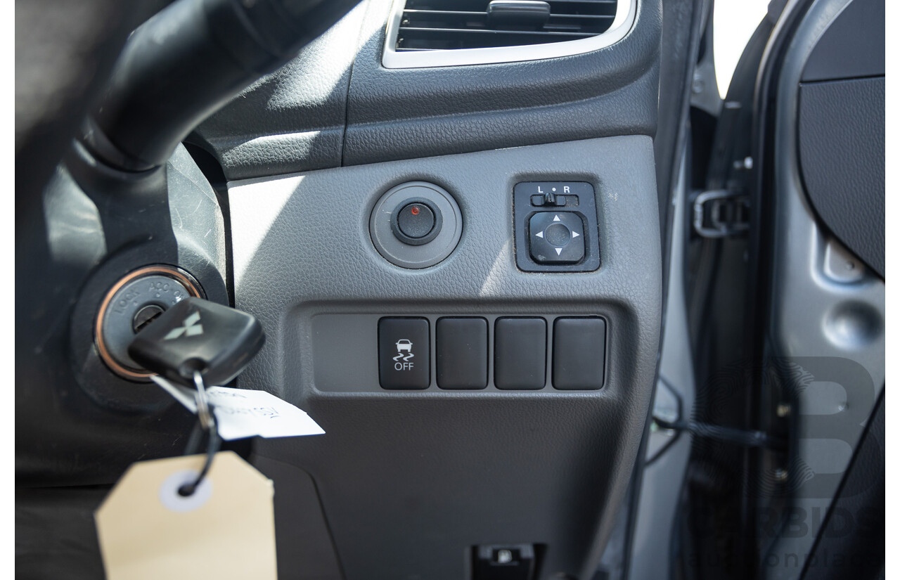 04/2018 Mitsubishi Triton GLX Plus (4x4) MQ MY18 Dual Cab Utility Grey Turbo 2.4L