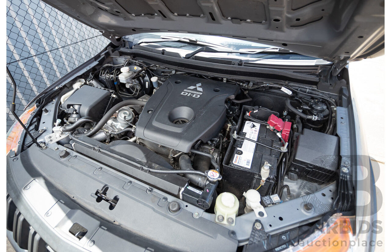 04/2018 Mitsubishi Triton GLX Plus (4x4) MQ MY18 Dual Cab Utility Grey Turbo 2.4L