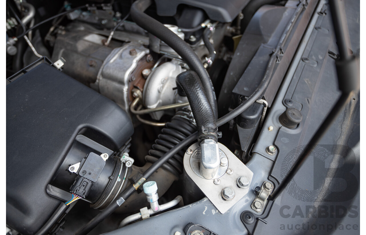 04/2018 Mitsubishi Triton GLX Plus (4x4) MQ MY18 Dual Cab Utility Grey Turbo 2.4L