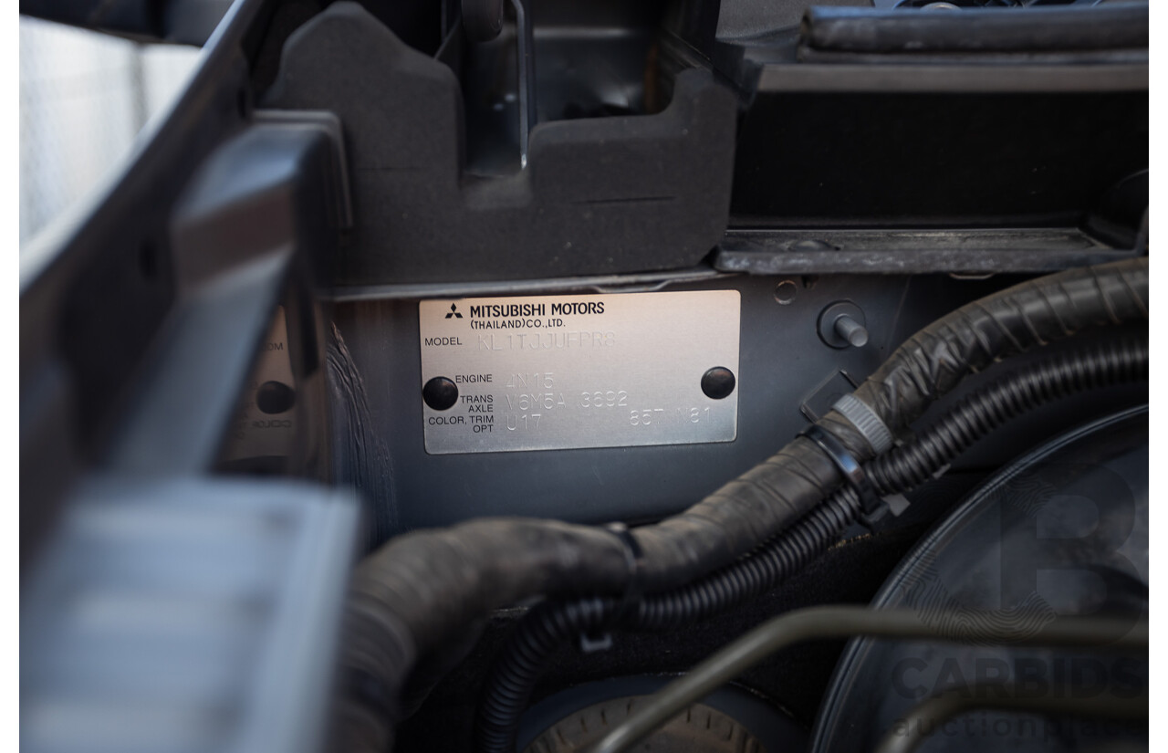 04/2018 Mitsubishi Triton GLX Plus (4x4) MQ MY18 Dual Cab Utility Grey Turbo 2.4L