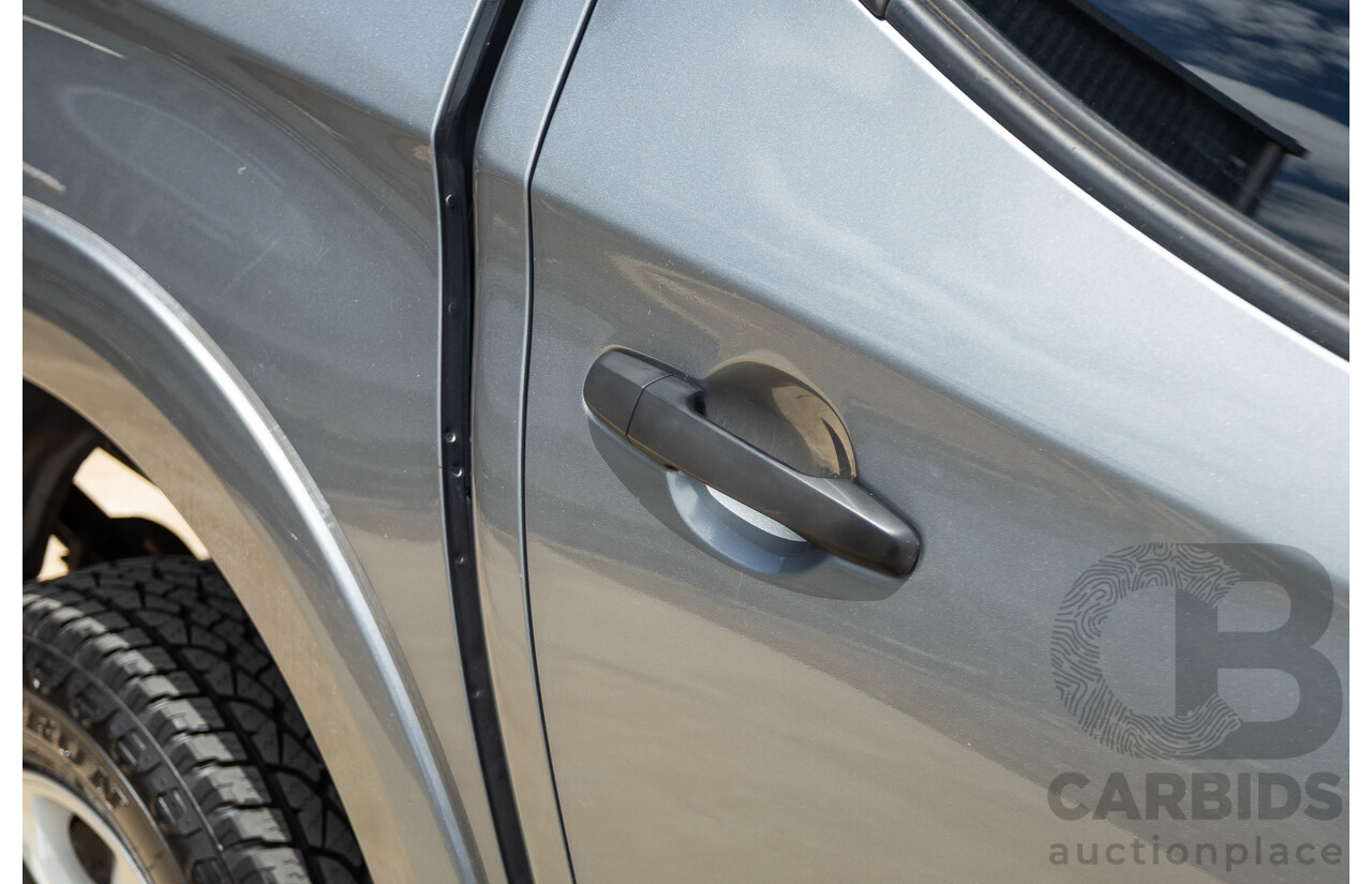 04/2018 Mitsubishi Triton GLX Plus (4x4) MQ MY18 Dual Cab Utility Grey Turbo 2.4L