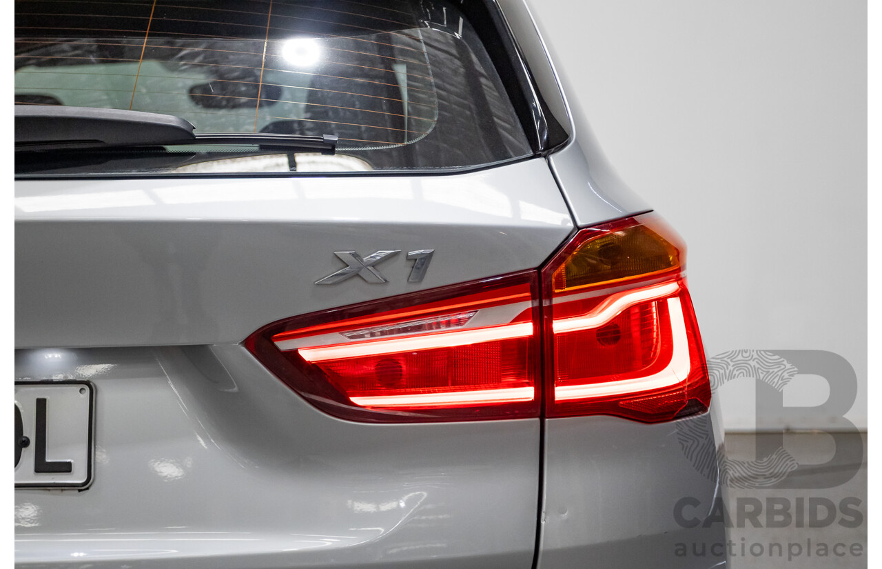 03/2016 BMW X1 sDrive 18D F48 4D Wagon Silver Turbo Diesel 2.0L