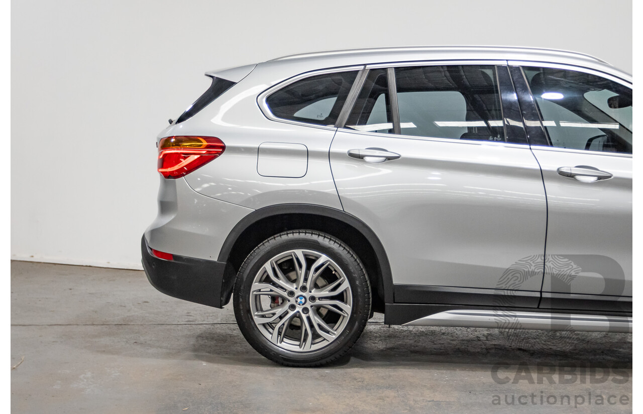 03/2016 BMW X1 sDrive 18D F48 4D Wagon Silver Turbo Diesel 2.0L