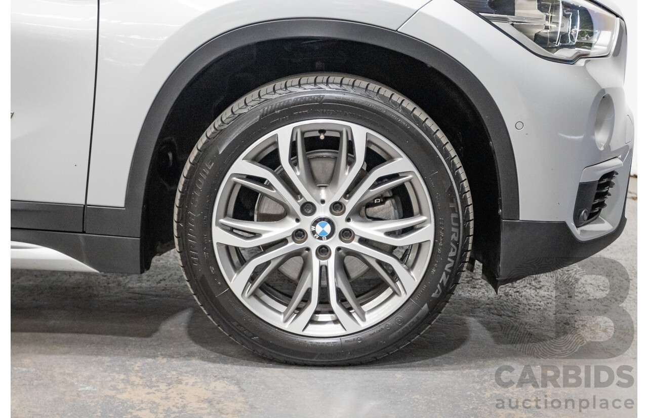 03/2016 BMW X1 sDrive 18D F48 4D Wagon Silver Turbo Diesel 2.0L