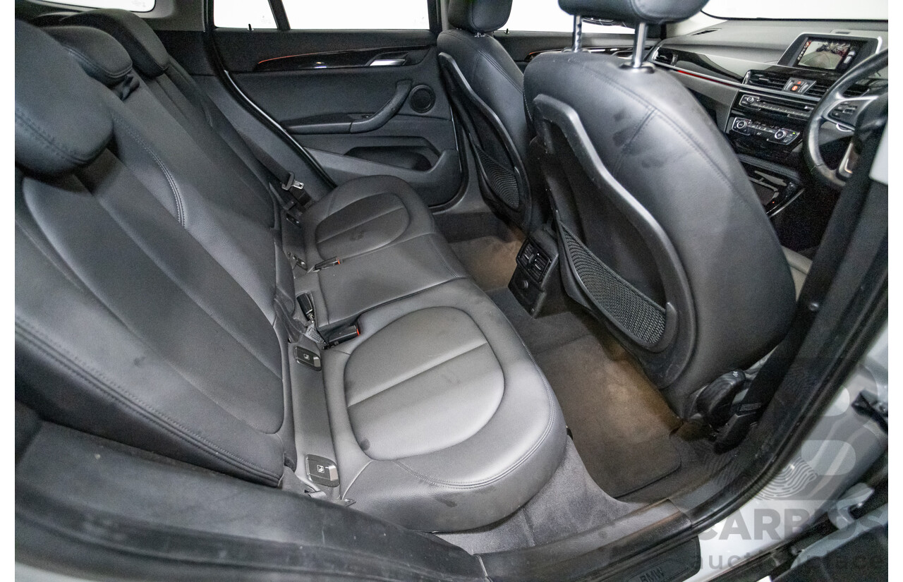 03/2016 BMW X1 sDrive 18D F48 4D Wagon Silver Turbo Diesel 2.0L