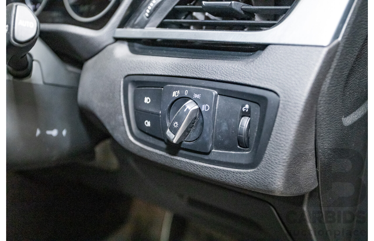 03/2016 BMW X1 sDrive 18D F48 4D Wagon Silver Turbo Diesel 2.0L