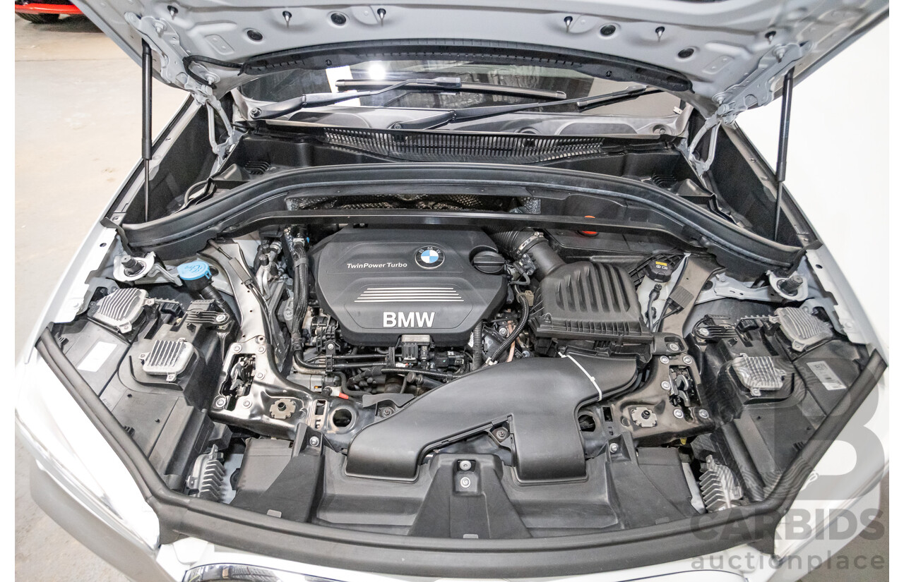 03/2016 BMW X1 sDrive 18D F48 4D Wagon Silver Turbo Diesel 2.0L