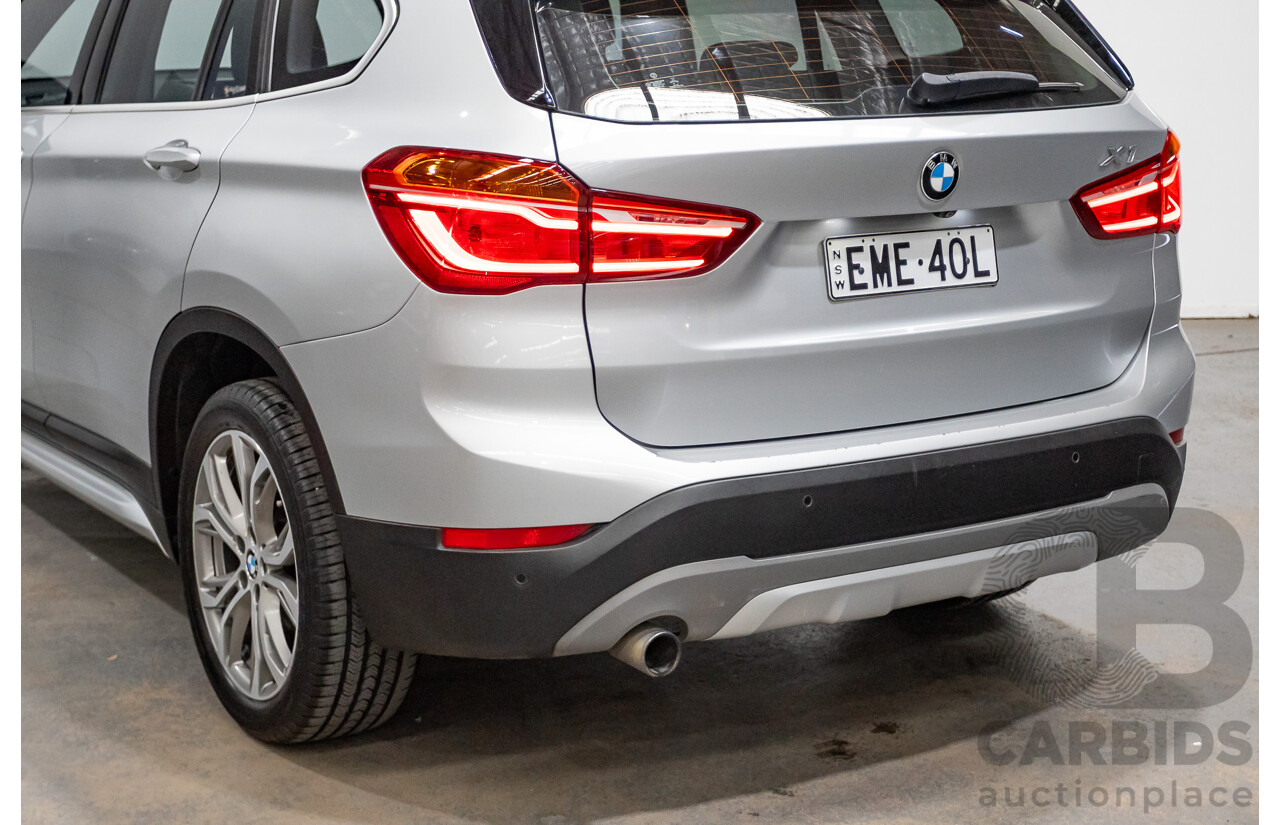 03/2016 BMW X1 sDrive 18D F48 4D Wagon Silver Turbo Diesel 2.0L