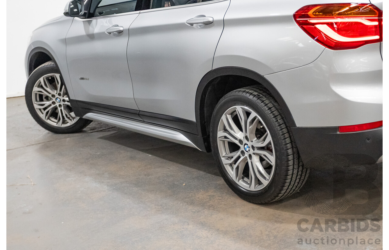 03/2016 BMW X1 sDrive 18D F48 4D Wagon Silver Turbo Diesel 2.0L