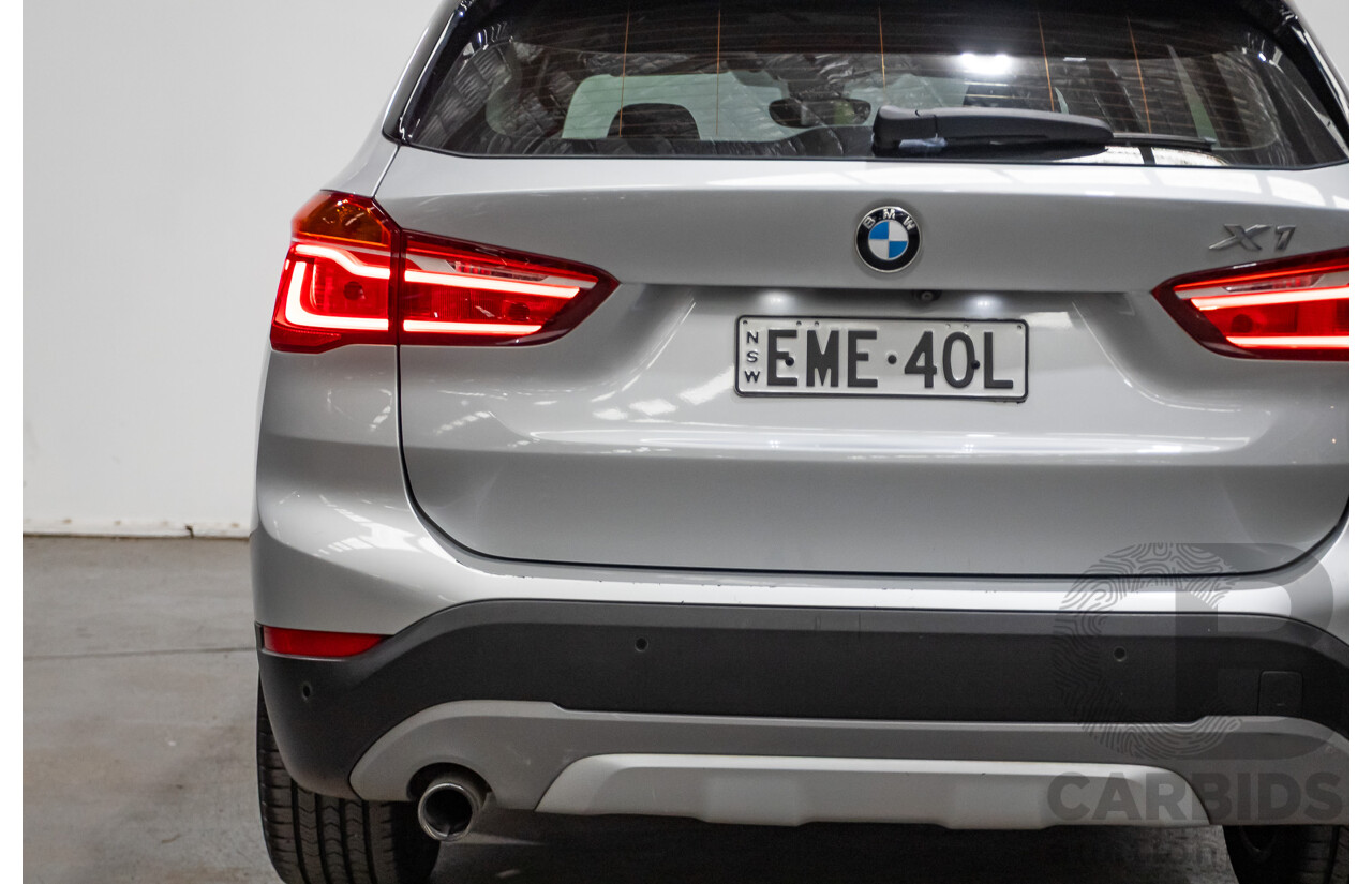 03/2016 BMW X1 sDrive 18D F48 4D Wagon Silver Turbo Diesel 2.0L