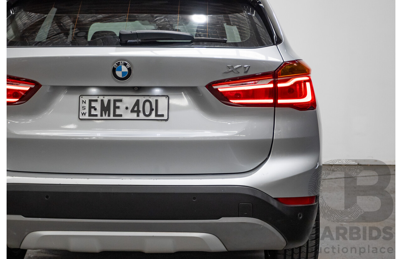 03/2016 BMW X1 sDrive 18D F48 4D Wagon Silver Turbo Diesel 2.0L