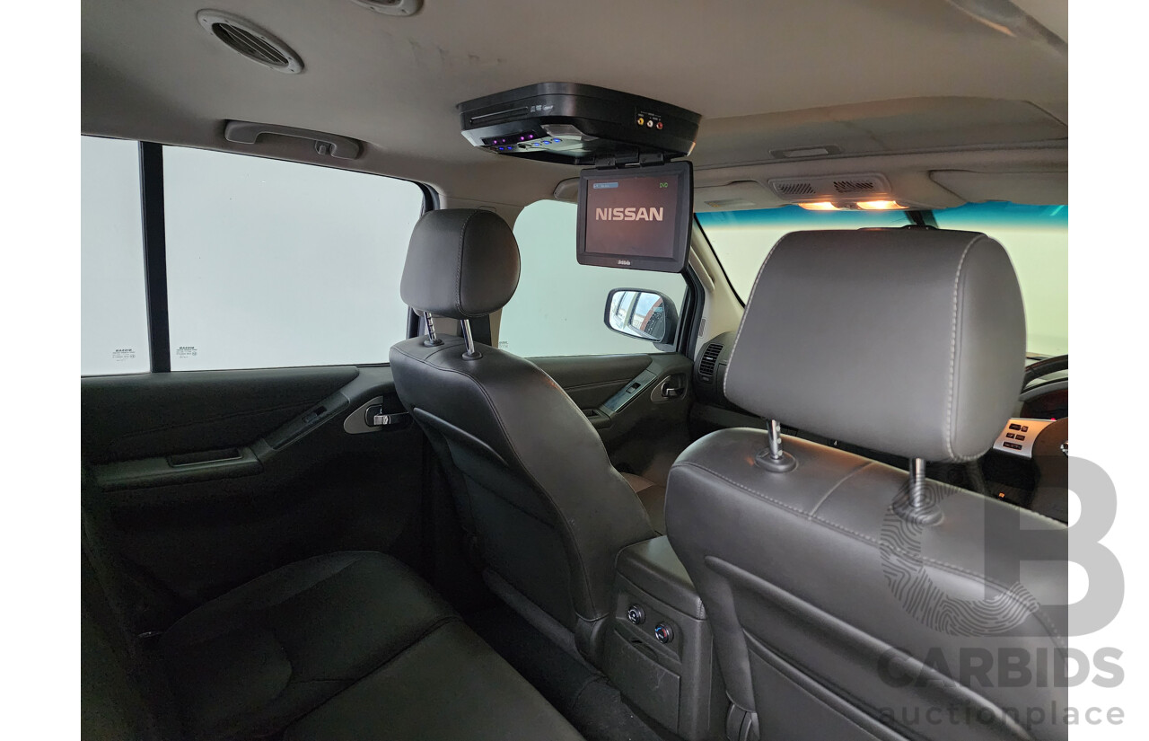 5/2012 Nissan Pathfinder Ti (4x4) R51 SERIES 4 4d Wagon White 2.5L