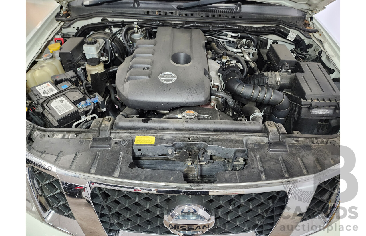 5/2012 Nissan Pathfinder Ti (4x4) R51 SERIES 4 4d Wagon White 2.5L