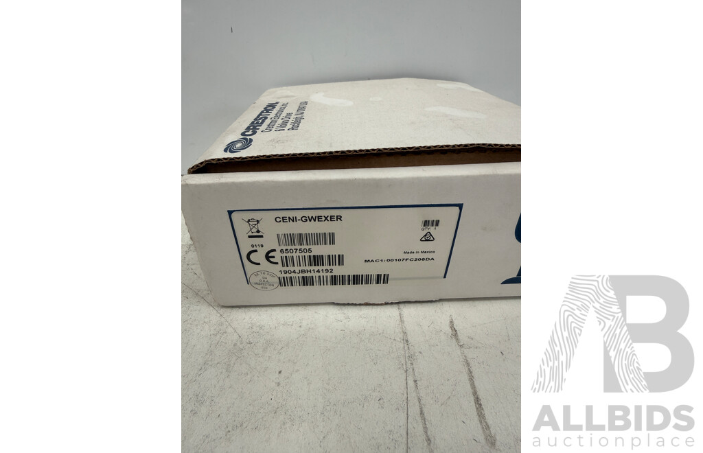 Crestron - CEN-GWEXER InfiNET EX® & ER Wireless Gateway