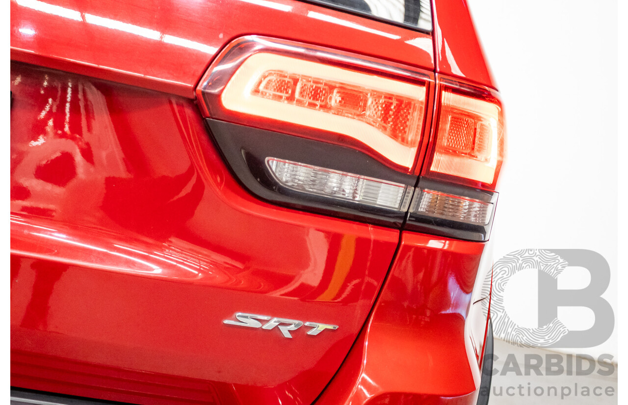 10/2014 Jeep Grand Cherokee SRT 8 (4x4) 4x4 WK MY15 4D Wagon Redline Pearl V8 6.4L