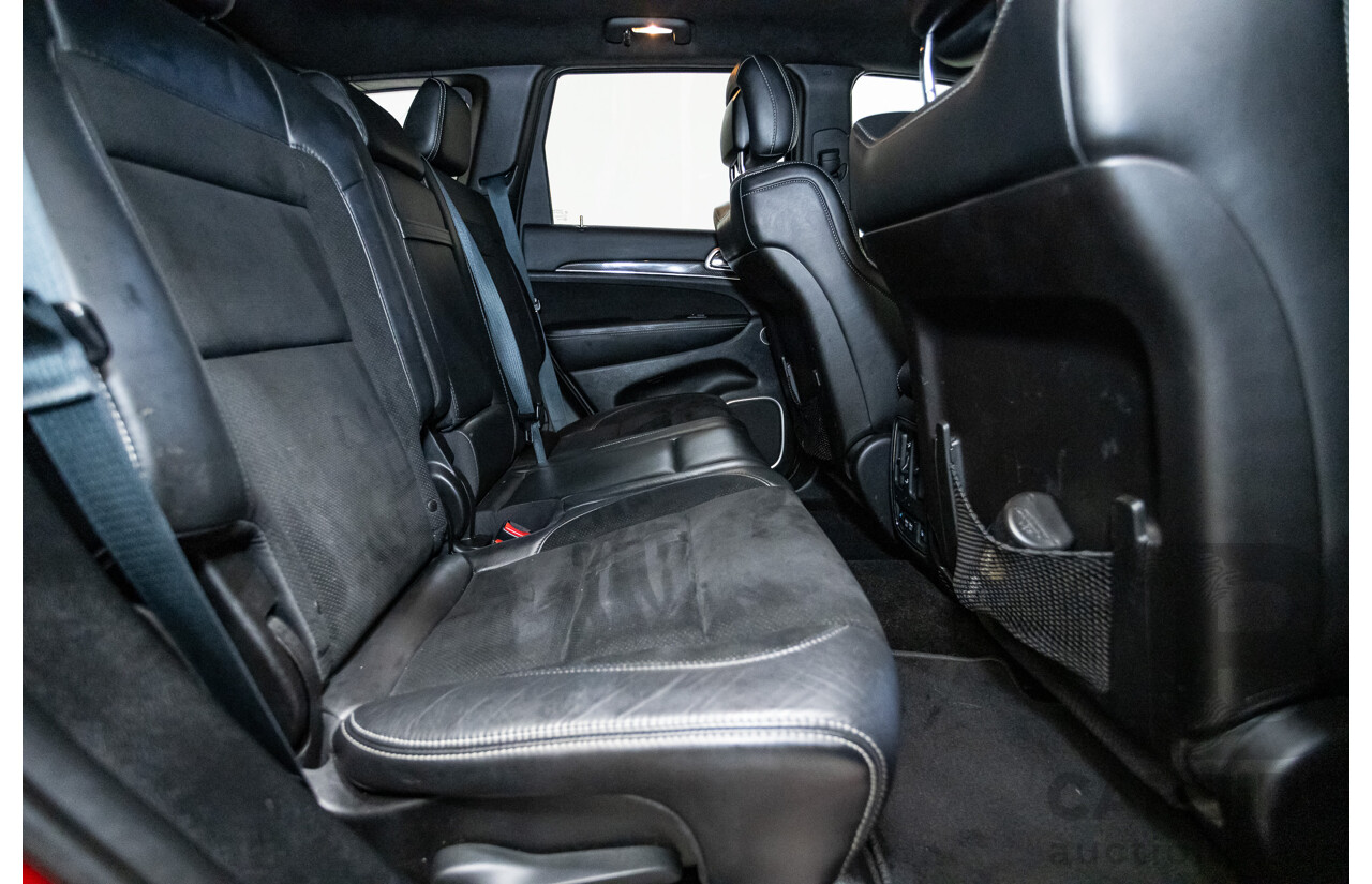 10/2014 Jeep Grand Cherokee SRT 8 (4x4) 4x4 WK MY15 4D Wagon Redline Pearl V8 6.4L