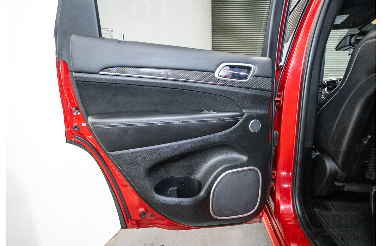 10/2014 Jeep Grand Cherokee SRT 8 (4x4) 4x4 WK MY15 4D Wagon Redline Pearl V8 6.4L