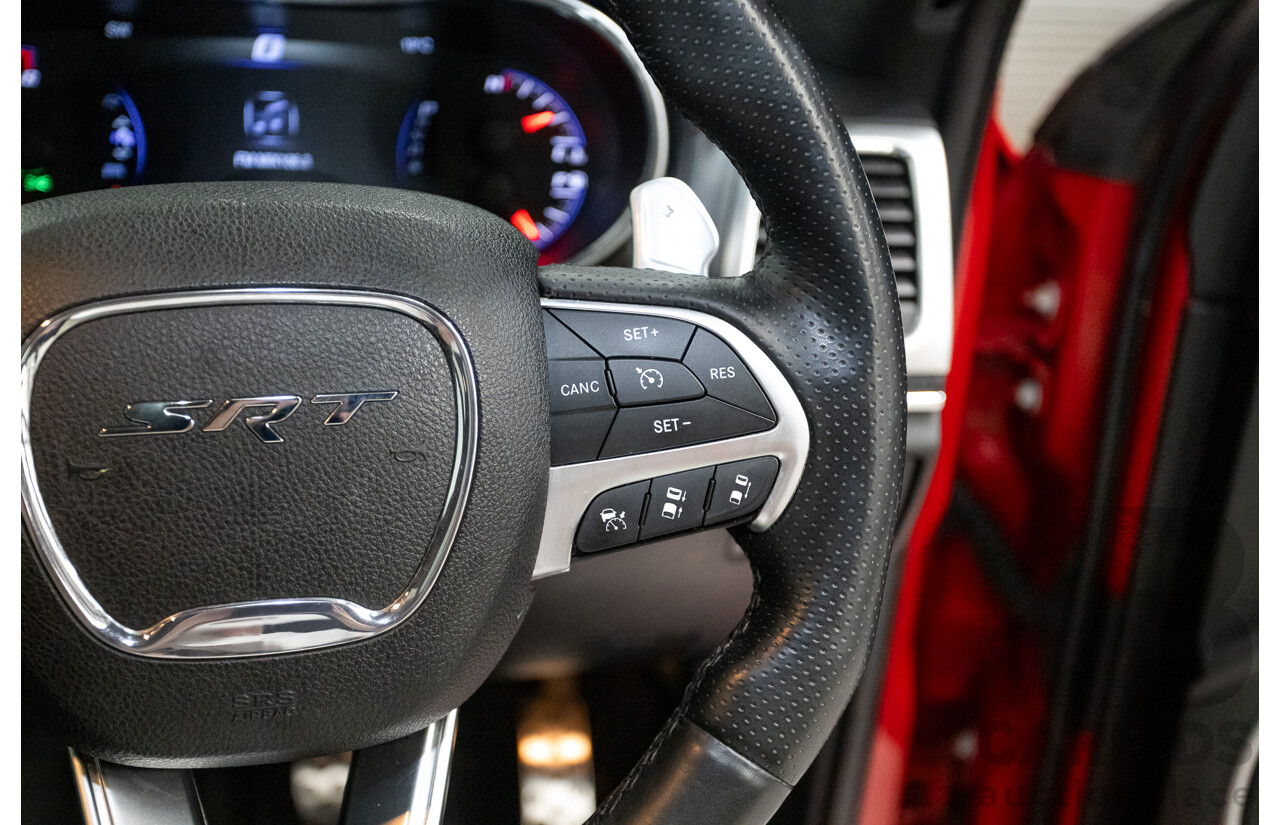 10/2014 Jeep Grand Cherokee SRT 8 (4x4) 4x4 WK MY15 4D Wagon Redline Pearl V8 6.4L