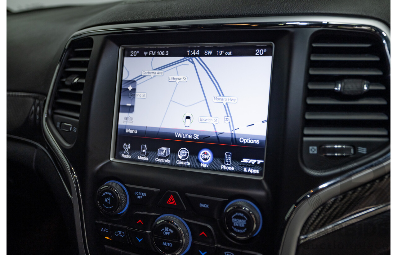 10/2014 Jeep Grand Cherokee SRT 8 (4x4) 4x4 WK MY15 4D Wagon Redline Pearl V8 6.4L