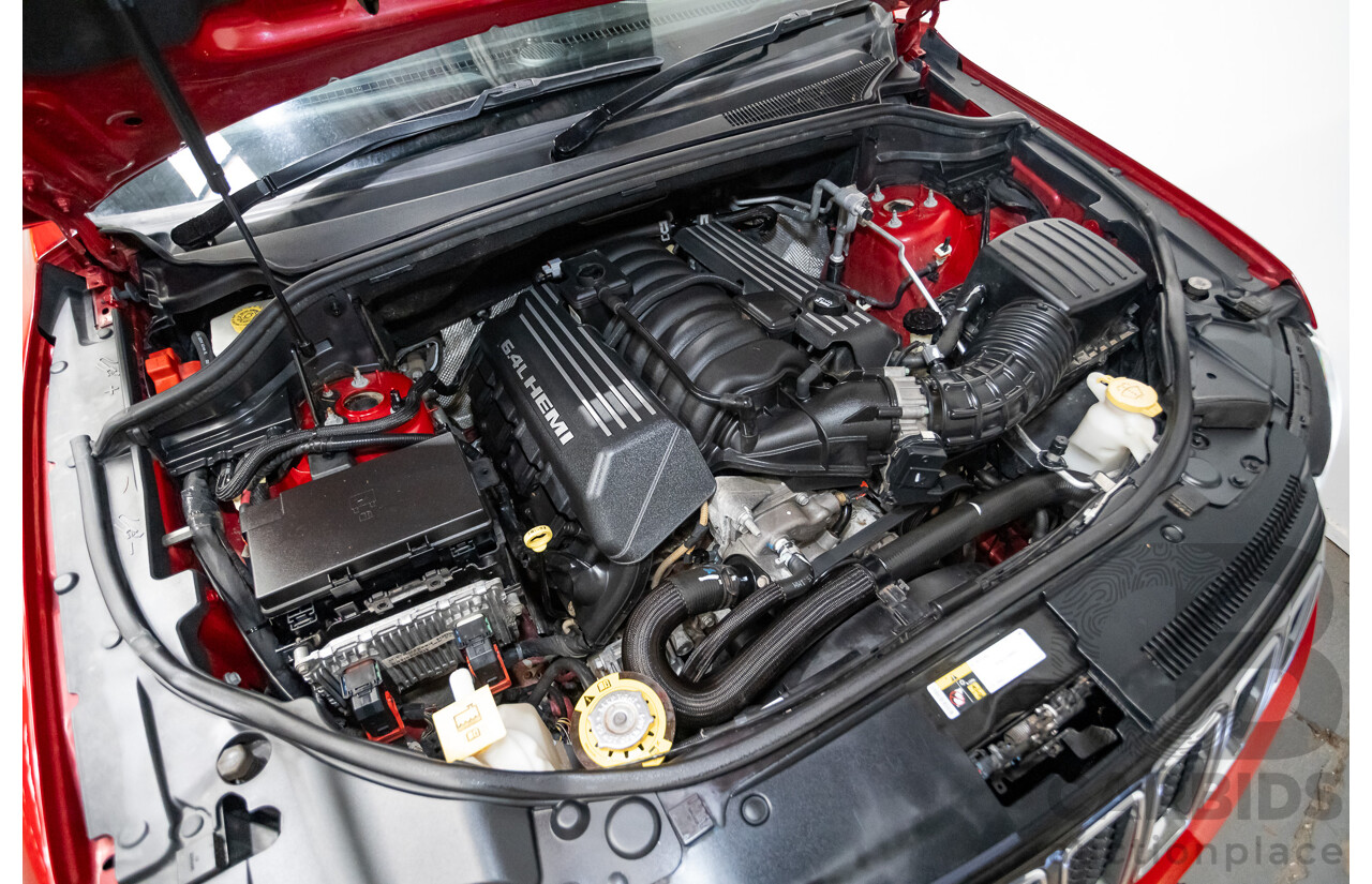 10/2014 Jeep Grand Cherokee SRT 8 (4x4) 4x4 WK MY15 4D Wagon Redline Pearl V8 6.4L