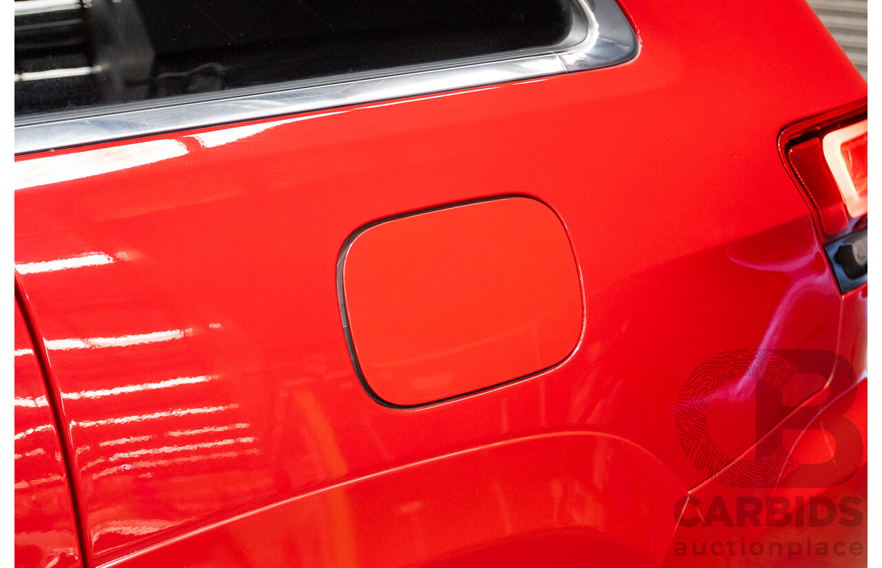 10/2014 Jeep Grand Cherokee SRT 8 (4x4) 4x4 WK MY15 4D Wagon Redline Pearl V8 6.4L