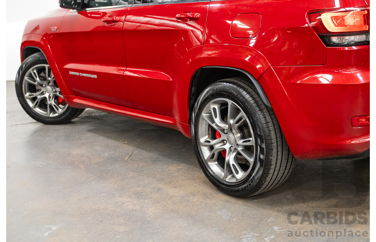 10/2014 Jeep Grand Cherokee SRT 8 (4x4) 4x4 WK MY15 4D Wagon Redline Pearl V8 6.4L