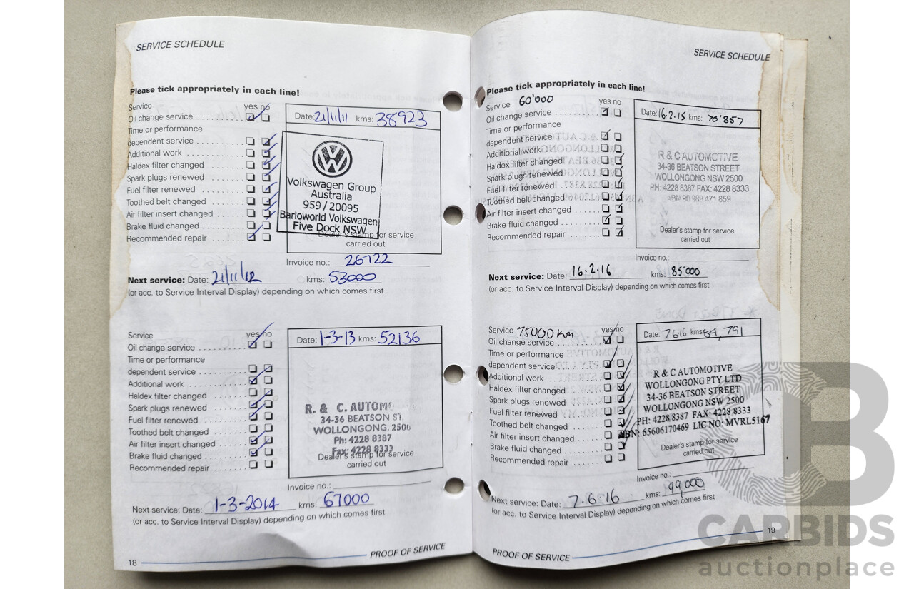 12/2008 Volkswagen Golf 2.0 FSI Pacific 1K MY08 UPGRADE 2 5d Hatchback Black 2.0L