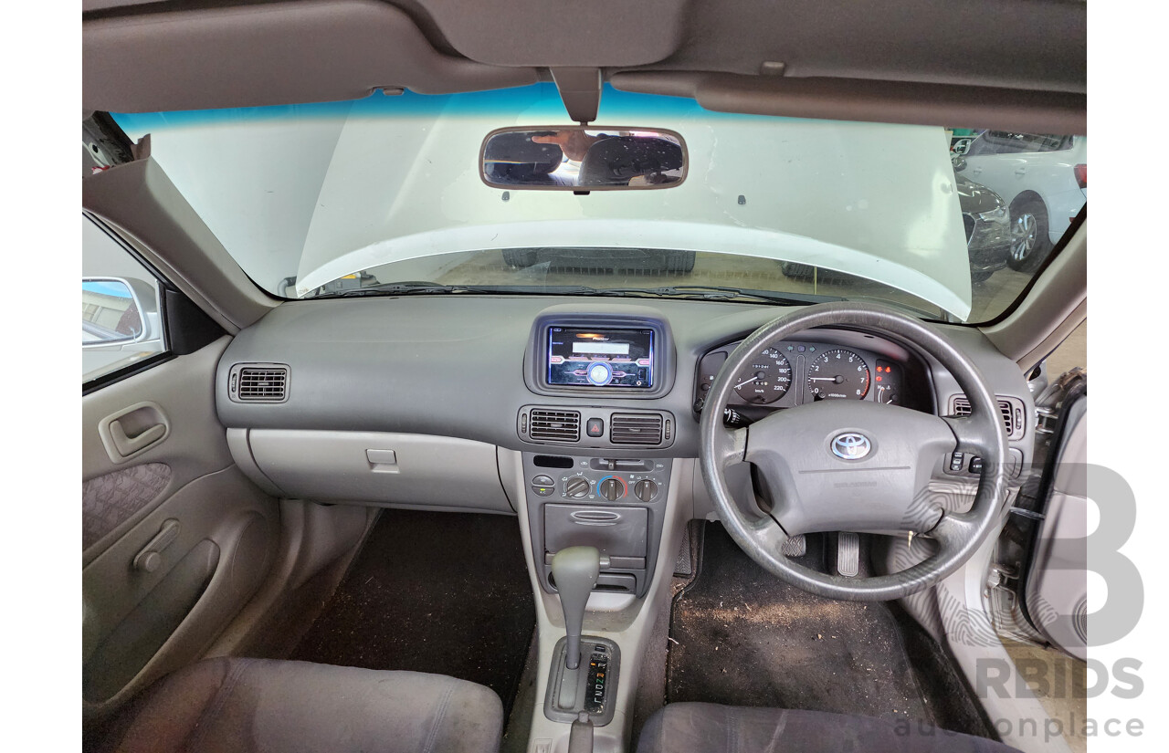 8/2000 Toyota Corolla Ascent AE112R 4d Sedan Silver 1.8L