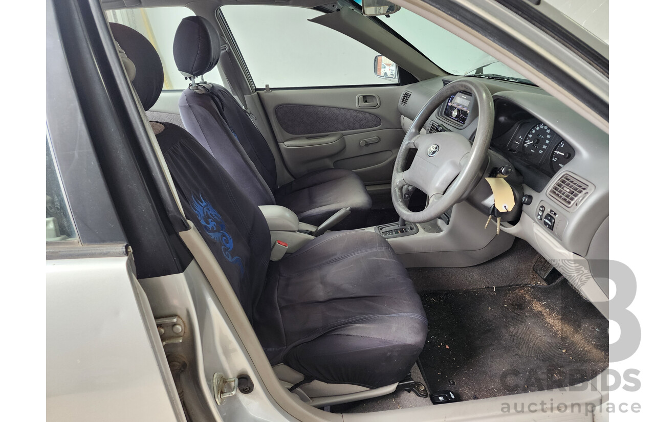 8/2000 Toyota Corolla Ascent AE112R 4d Sedan Silver 1.8L