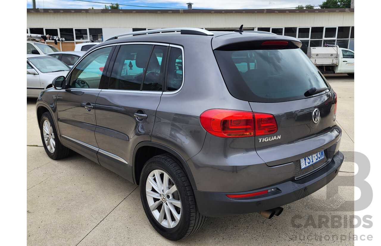 3/2016 Volkswagen Tiguan 132 TSI (4x4) 5NC MY16 4d Wagon Grey 2.0L