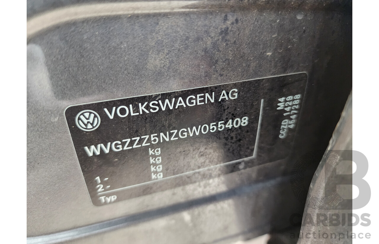 3/2016 Volkswagen Tiguan 132 TSI (4x4) 5NC MY16 4d Wagon Grey 2.0L