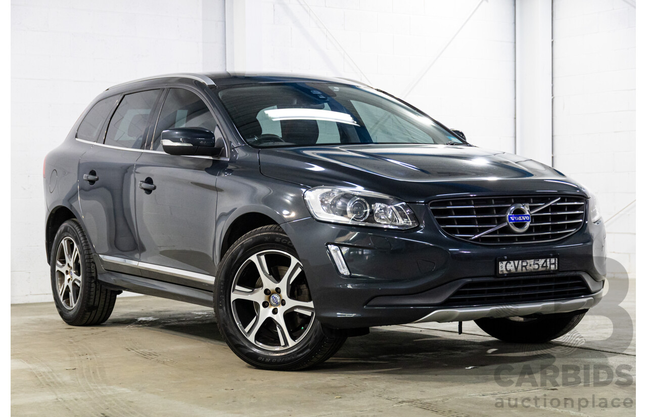 10/2014 Volvo XC60 T6 Luxury DZ MY14 4d Wagon Savile Grey Metallic Turbo 3.0L