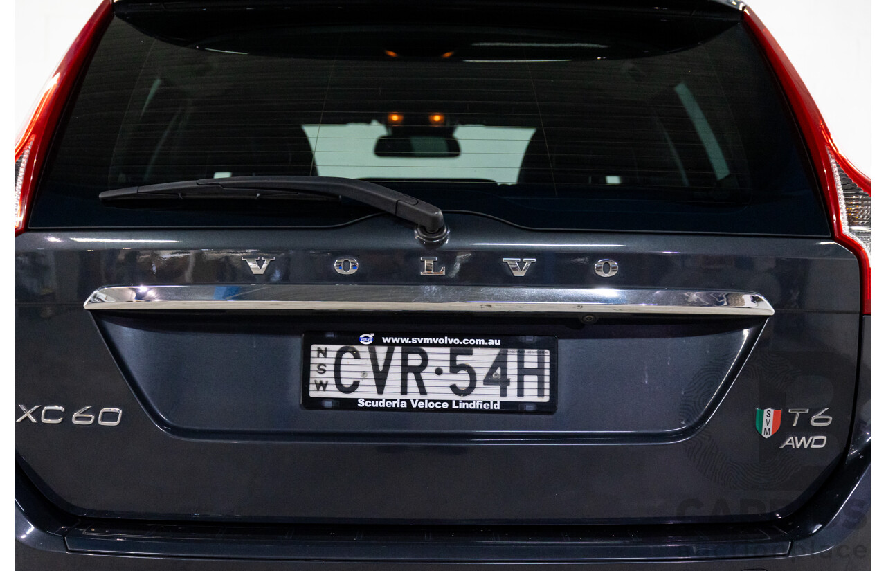 10/2014 Volvo XC60 T6 Luxury DZ MY14 4d Wagon Savile Grey Metallic Turbo 3.0L